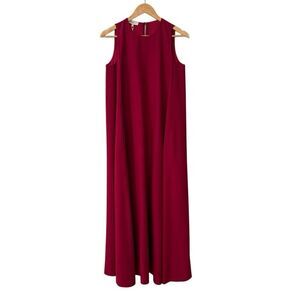 lafayette 148 new york sleeveless pleated a-line maxi dress Designer Dresses for Women